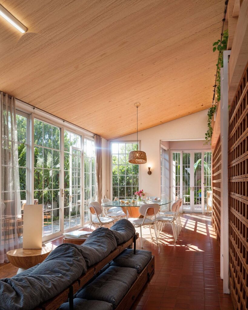 Sala de estar da Casa do Campo - Cidade Arquitetura