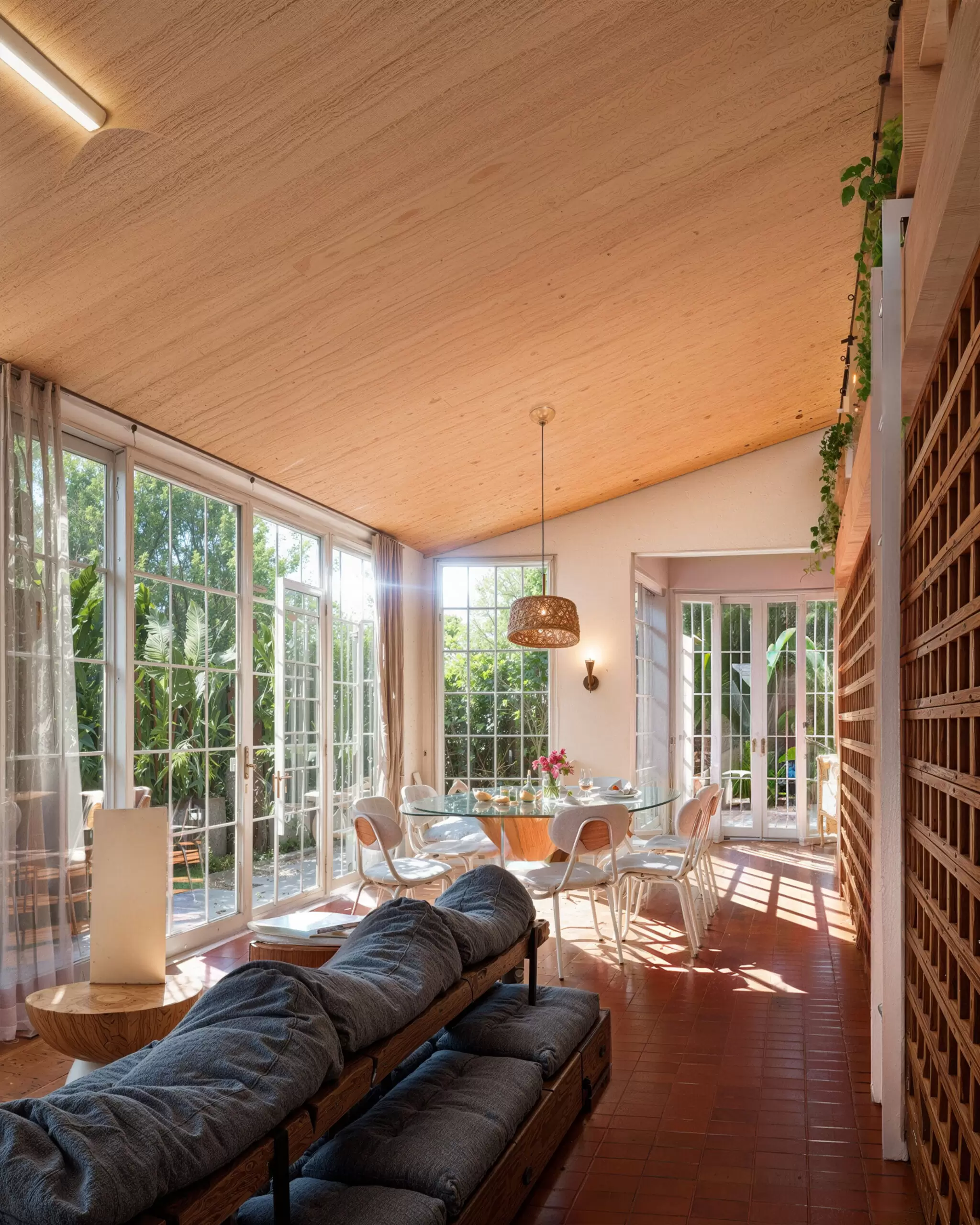 Sala de estar da Casa do Campo - Cidade Arquitetura